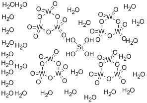 SILICOTUNGSTIC ACID 26-WATER Structural