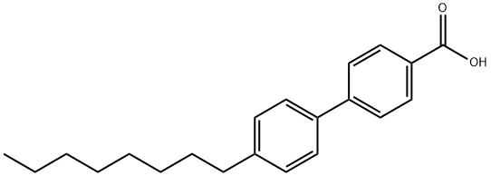 4'-N-OCTYLBIPHENYL-4-CARBOXYLIC ACID Structural