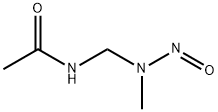 N-METHYL-N-ACETYLAMINOMETHYL-NITROSAMINE Structural