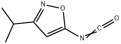 Isoxazole, 5-isocyanato-3-(1-methylethyl)- (9CI) Structural