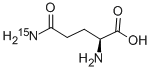 L-GLUTAMINE-AMIDE-15N Structural