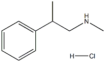 N,beta-Dimethylphenethylamine hydrochloride Structural