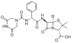 desethylpiperacillin Structural