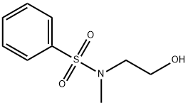 N-(2-hydroxyethyl)-N-methylbenzenesulfonamide Structural