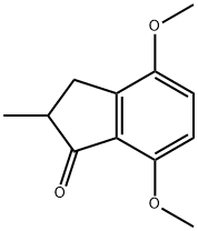 4,7-DIMETHOXY-2-METHYL-INDAN-1-ONE Structural