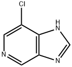 7-Chloro-1H-imidazo[4,5-c]pyridine Structural