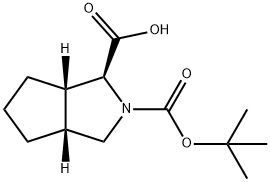 (1S,3aR,6aS)-Hexahydro-cyclopenta[c]pyrrole-1,2(1H)-dicarboxylic Acid 2-(tert-Butyl) Ester