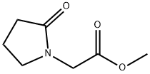 2-OXO-1-PYRROLIDINEACETIC ACID METHYL ESTER Structural Picture