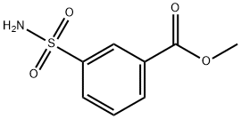 METHYL, 3-AMINOSULFONYL BENZOATE Structural