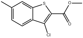 METHYL 3-CHLORO-6-METHYLBENZO(B)THIOPHE&