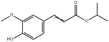 Isopropyl ferulate Structural