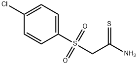 2-[(4-CHLOROPHENYL)SULFONYL]ETHANETHIOAMIDE