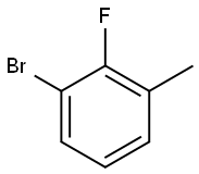 3-Bromo-2-fluorotoluene Structural