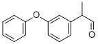 A-METHYL-3-PHENOXYBENZENEACETALDEHYDE Structural