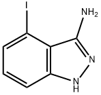 4-Iodo-1H-indazol-3-ylamine Structural