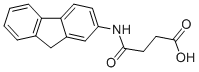 N-2-fluorenylsuccinamic acid Structural