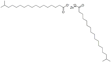 zinc isooctadecanoate Structural