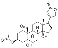 3-ACETYL STROPHANTHIDIN Structural