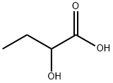 DL-2-Hydroxybutyric Acid Structural