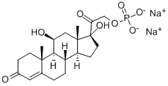 Hydrocortisone sodium phosphate Structural