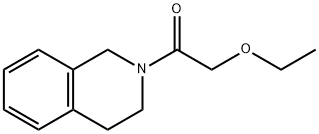 Isoquinoline, 2-(ethoxyacetyl)-1,2,3,4-tetrahydro- (9CI) Structural