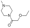 Piperazine,1-(ethoxyacetyl)-4-methyl- Structural