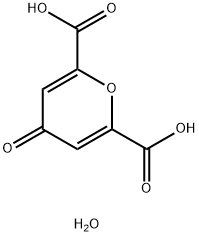 Chelidonic acid monohydrate Structural