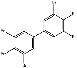 3,3',4,4',5,5'-HEXABROMOBIPHENYL Structural