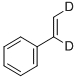 CIS-STYRENE-ALPHA, BETA-D2, 96 ATOM % D