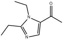 Ethanone, 1-(1,2-diethyl-1H-imidazol-5-yl)- (9CI) Structural