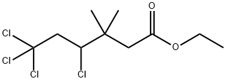 ethyl 4,6,6,6-tetrachloro-3,3-dimethylhexanoate          