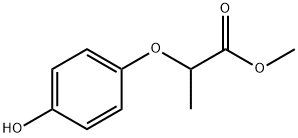 2-(4-Hydroxyphenoxy)propionic acid methyl ester Structural