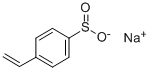 4-VINYLBENZENESULFINIC ACID SODIUM SALT Structural