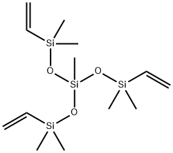 TRIS(VINYLDIMETHYLSILOXY)METHYLSILANE Structural