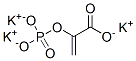 tripotassium 2-(phosphononatooxy)acrylate Structural