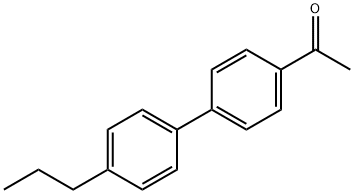 4-ACETYL-4'-PROPYLBIPHENYL Structural