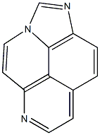 Benzimidazo[6,7,1-def][1,6]naphthyridine(9CI) Structural