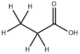 PROPIONIC ACID-D5 Structural