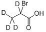 2-BROMOPROPIONIC-2,3,3,3-D4 ACID Structural