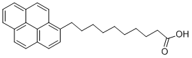 1-Pyrenedecanoicacid Structural