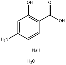 Sodium 4-aminosalicylate dihydrate Structural