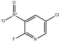 5-CHLORO-2-FLUORO-3-NITROPYRIDINE Structural