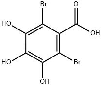 dibromogallic acid Structural