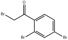 2-bromo-2-4-dibromoacetophenone  Structural