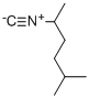 5-METHYLHEX-2-YLISOCYANIDE Structural