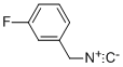 Benzene, 1-fluoro-3-(isocyanomethyl)- (9CI) Structural