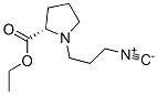 L-Proline, 1-(3-isocyanopropyl)-, ethyl ester (9CI) Structural