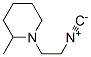 Piperidine, 1-(2-isocyanoethyl)-2-methyl- (9CI) Structural
