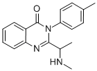 2-(1-METHYLAMINOETHYL)-3-P-TOLYL-3H-QUINAZOLIN-4-ONE Structural