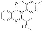 3-(2,4-DIMETHYLPHENYL)-2-(1-METHYLAMINOETHYL)-3H-QUINAZOLIN-4-ONE